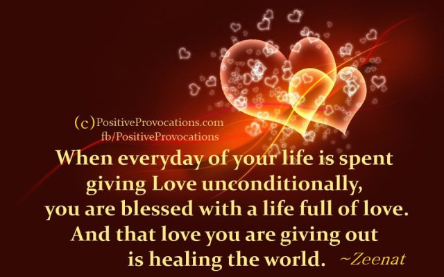 when everyday of your life...