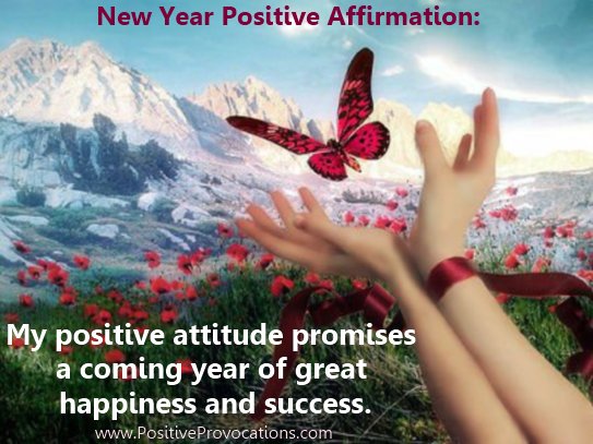 New Year Positive Affirmation